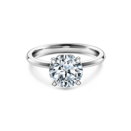 Bague Royale – Plaqué Or Blanc 18K / 18K RGP